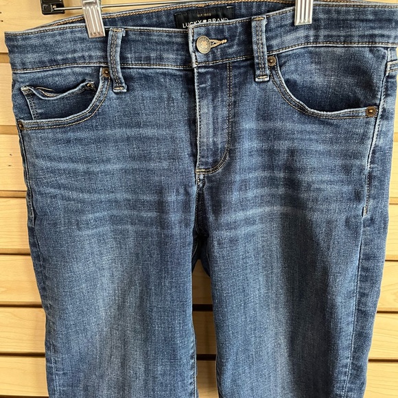 Lucky Brand Women's Mid Rise Bermuda Short size 4/27 - Picture 6 of 7